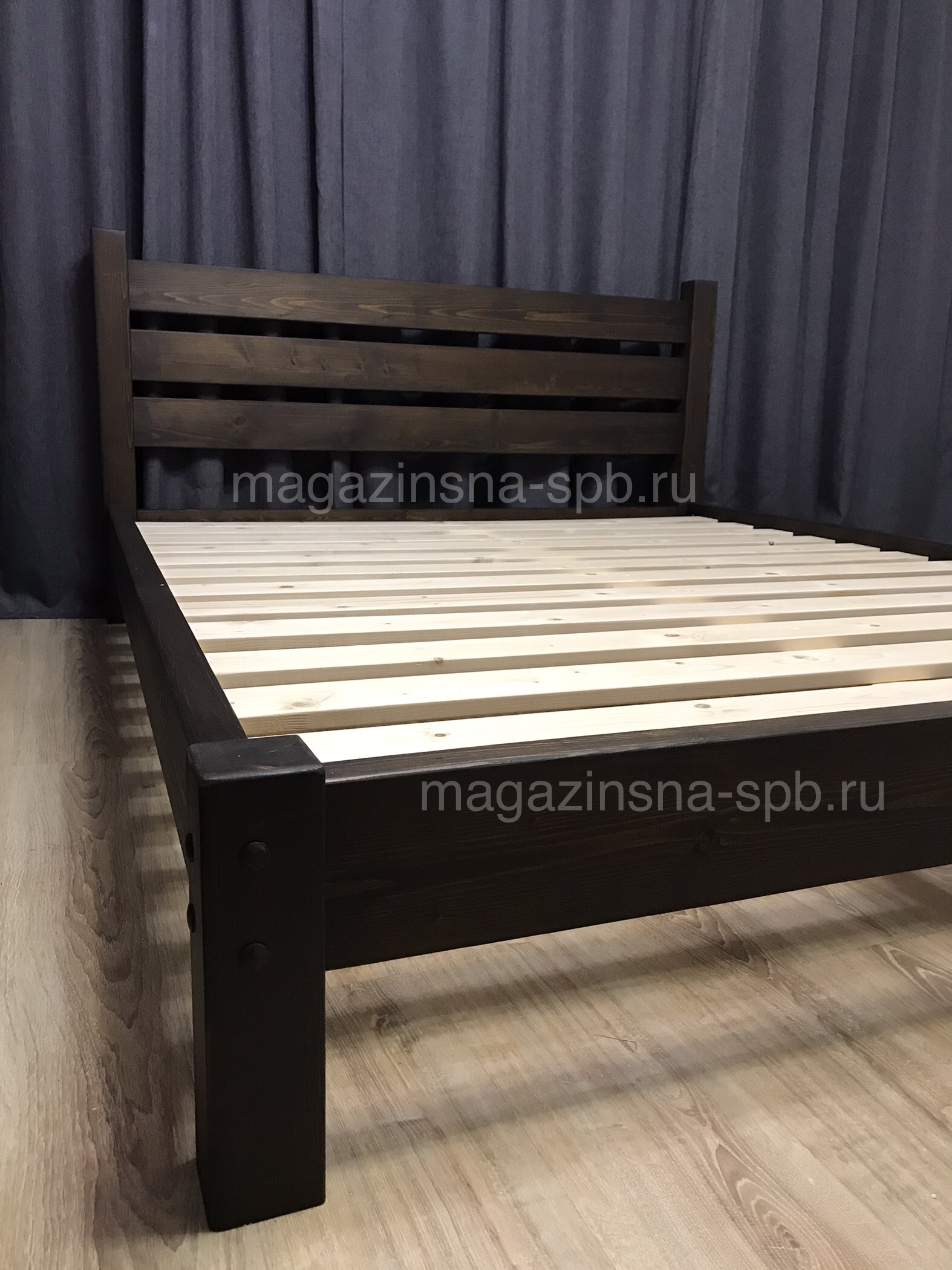 Деревянная кровать Свер Венге